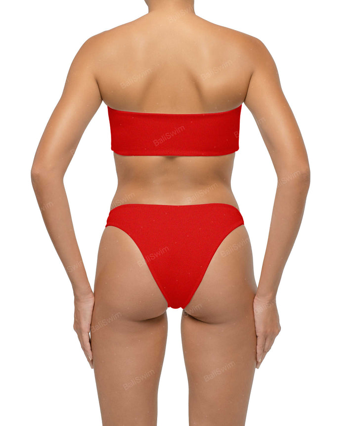 BSWS-T114 Knotted Bandeau Bikini Top