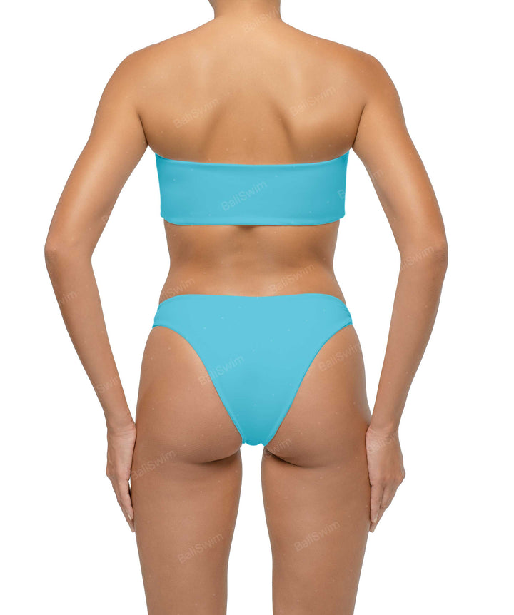 BSWS-T114 Knotted Bandeau Bikini Top