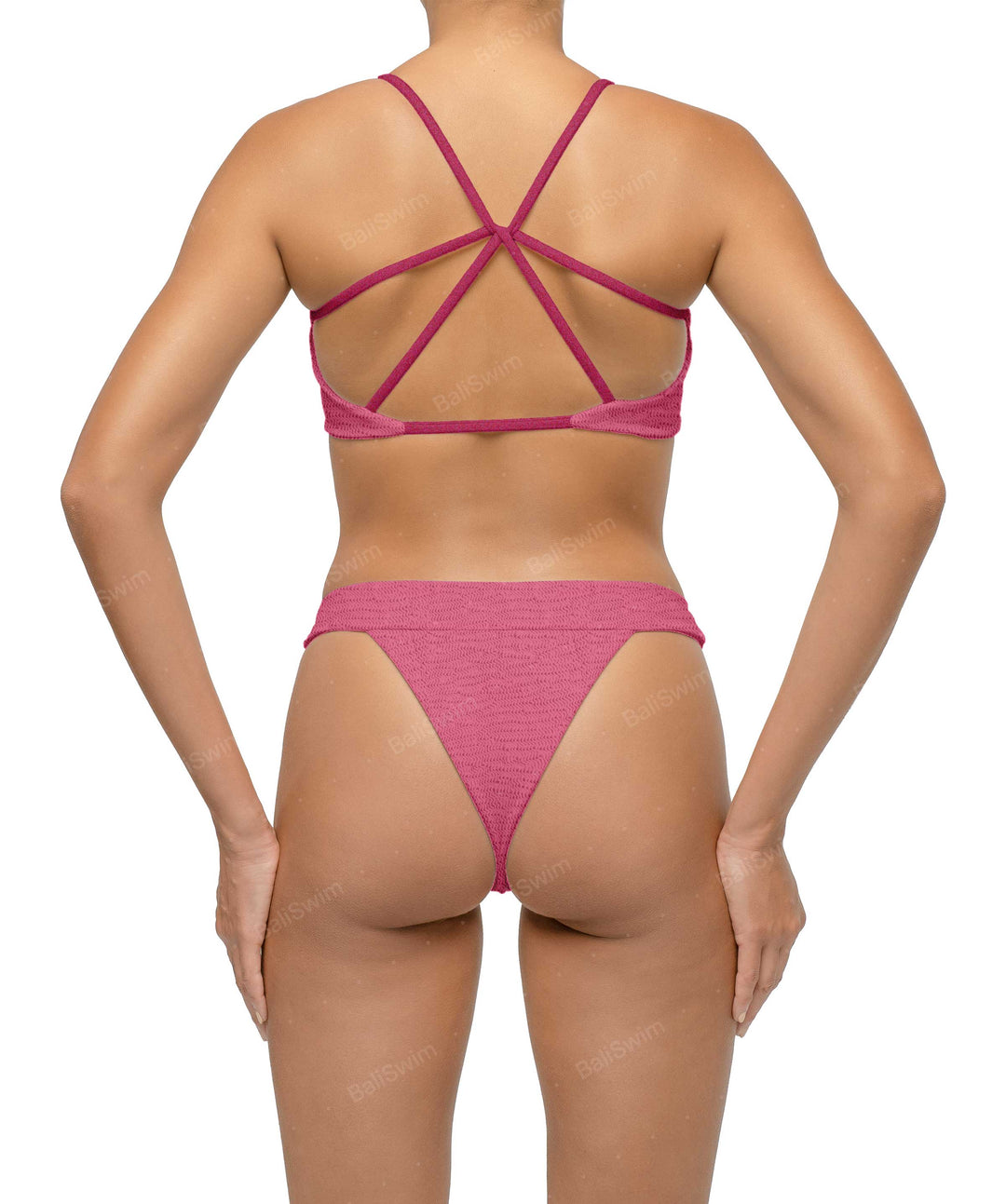 BSWS-T115 Strappy Back Bikini Top