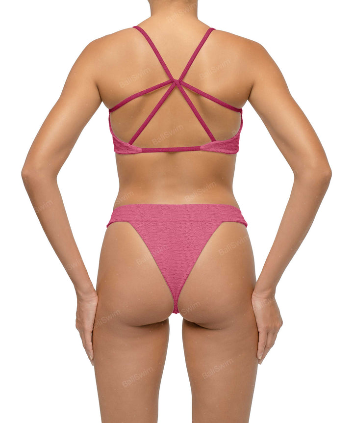 BSWS-T115 Strappy Back Bikini Top