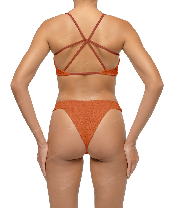 BSWS-T115 Strappy Back Bikini Top