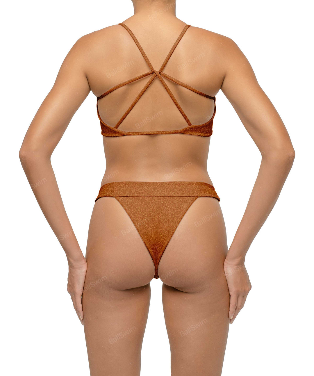 BSWS-T115 Strappy Back Bikini Top