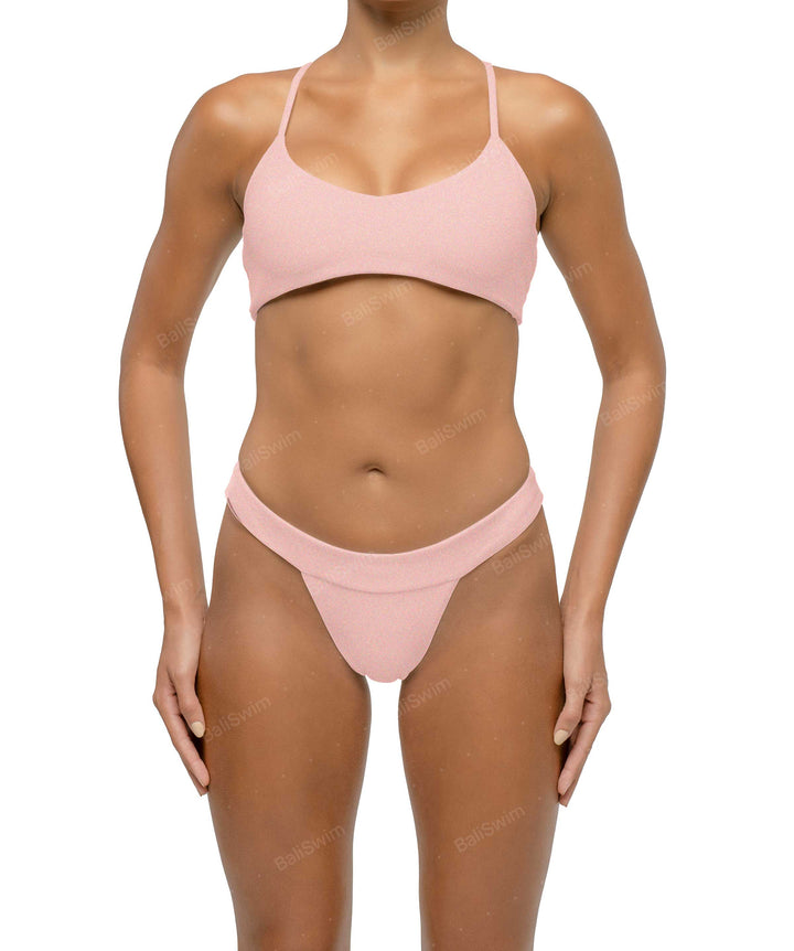 BSWS-T115 Strappy Back Bikini Top