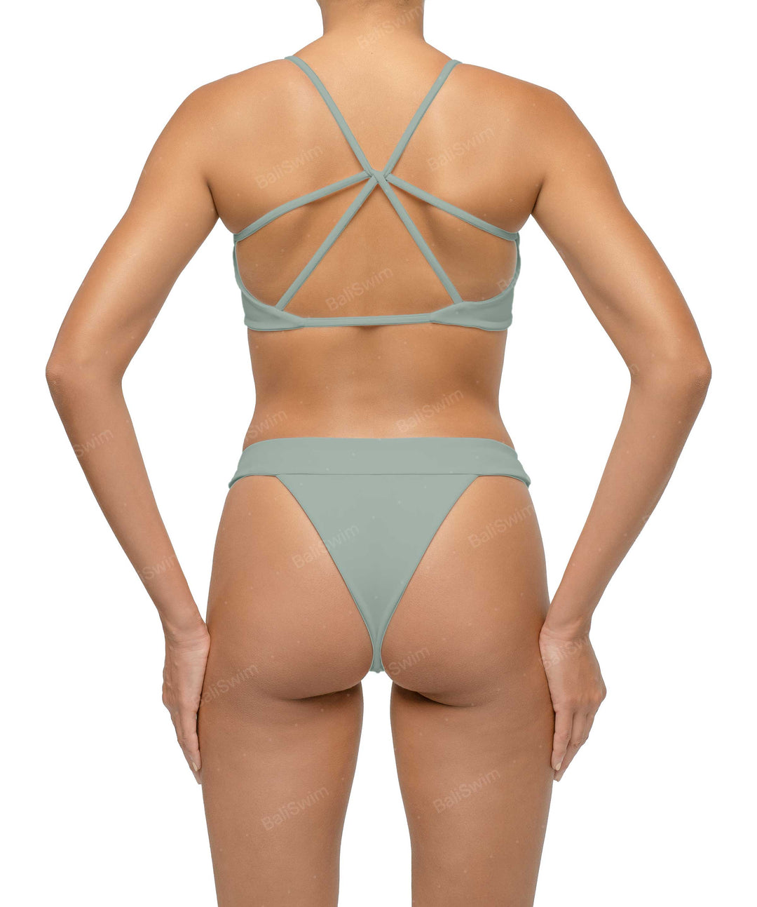 BSWS-T115 Strappy Back Bikini Top