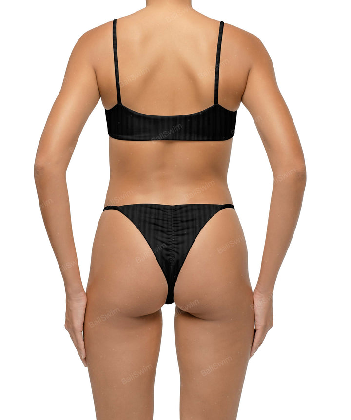 BSWS-B116 Ruched Bikini Bottom
