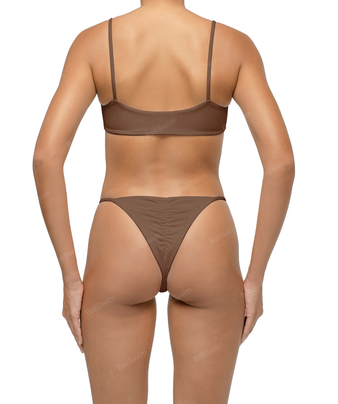 BSWS-B116 Ruched Bikini Bottom