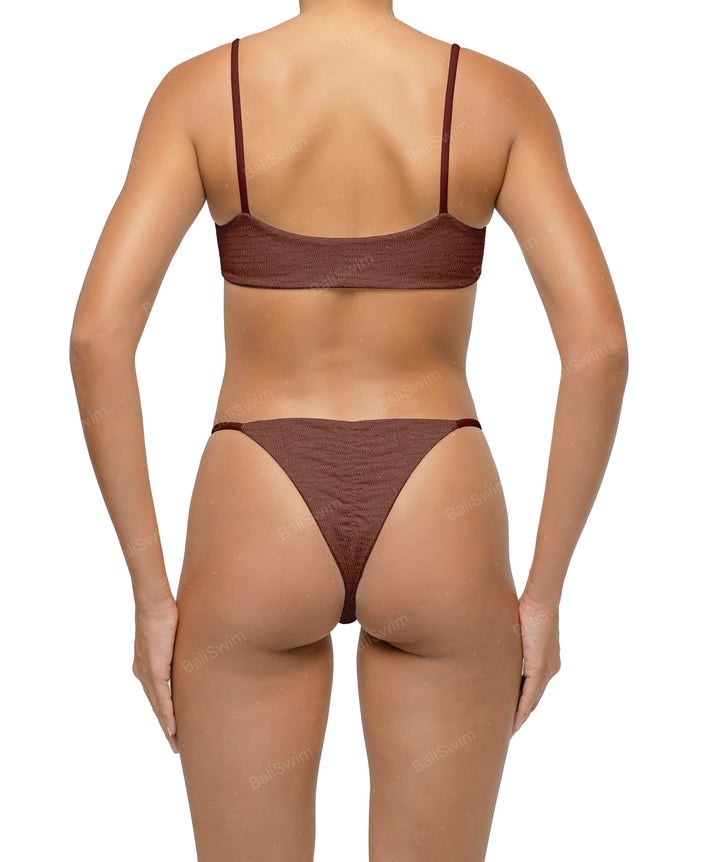 BSWS-B116 Ruched Bikini Bottom