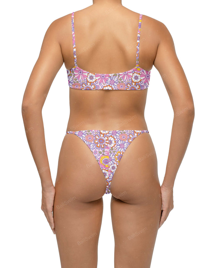 BSWS-T116 Curved Neckline Bikini Top