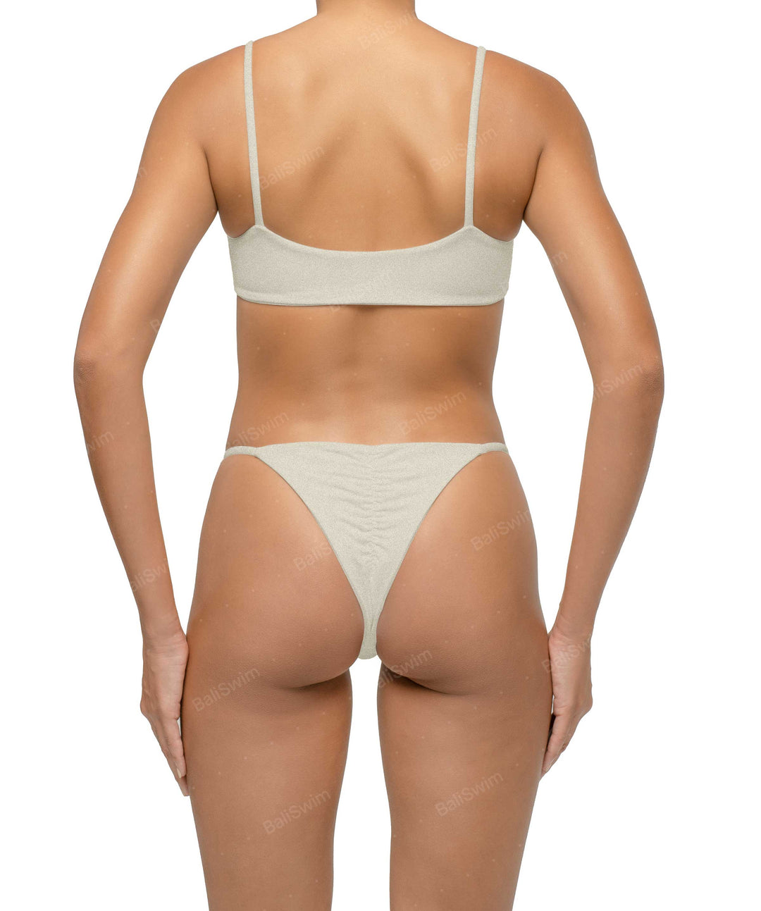 BSWS-T116 Curved Neckline Bikini Top