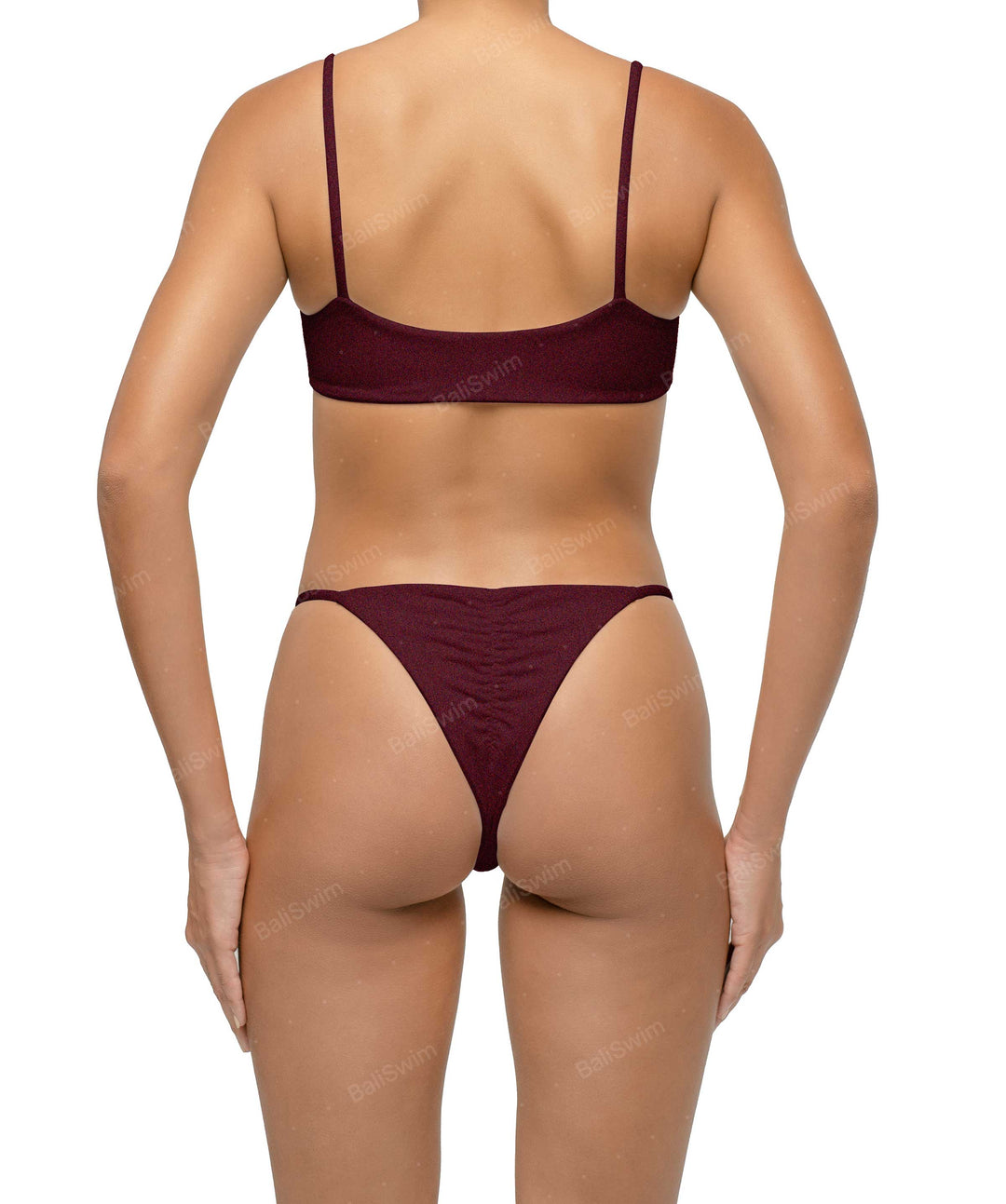 BSWS-B116 Ruched Bikini Bottom