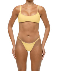 BSWS-T116 Curved Neckline Bikini Top