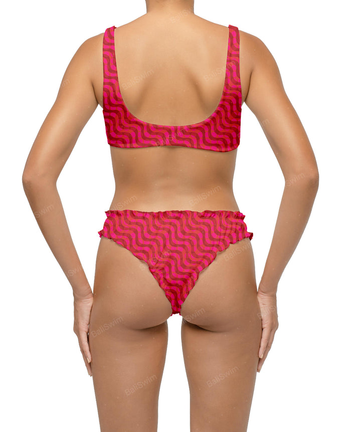 BSWS-T118 Front Tie Bikini Top