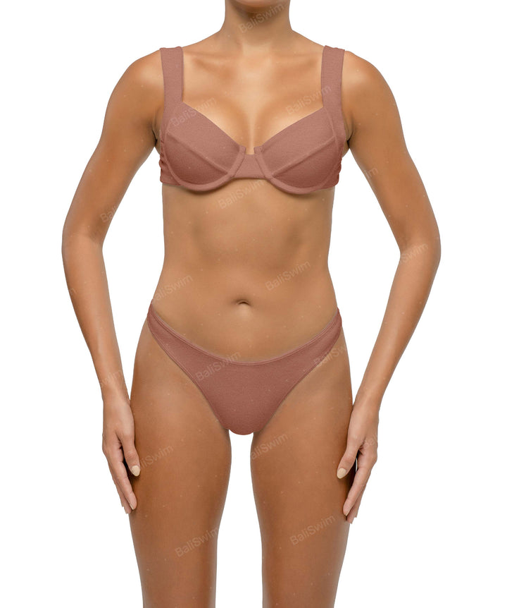 BSWS-B119 Mid Rise Bikini Bottom