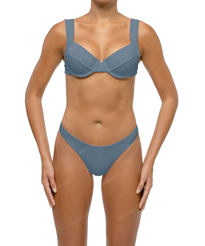 BSWS-B119 Mid Rise Bikini Bottom