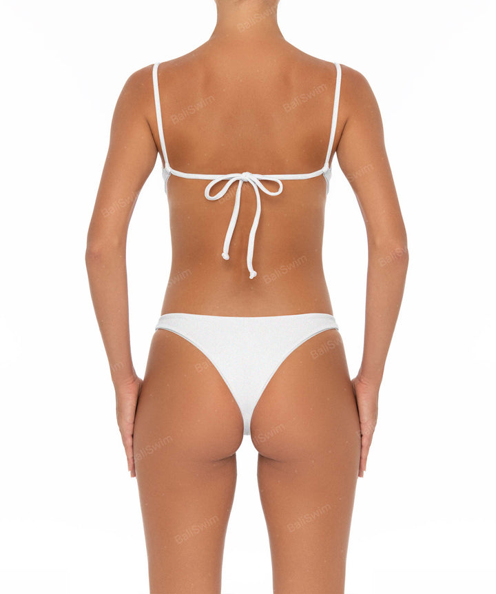 BSWS-B12 Corsage Mid Rise Bikini Bottom