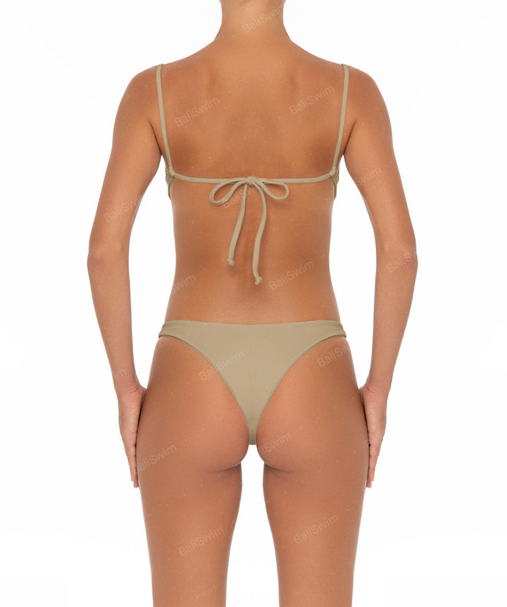 BSWS-B12 Corsage Mid Rise Bikini Bottom