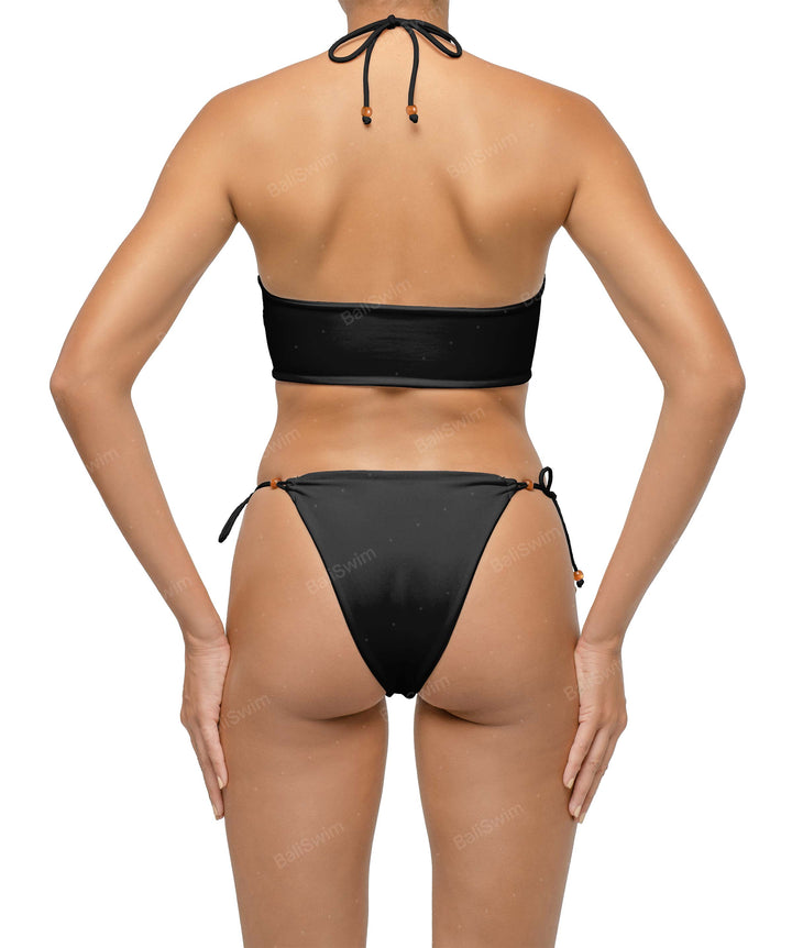 BSWS-B121 Beaded Strappy Bikini Bottom