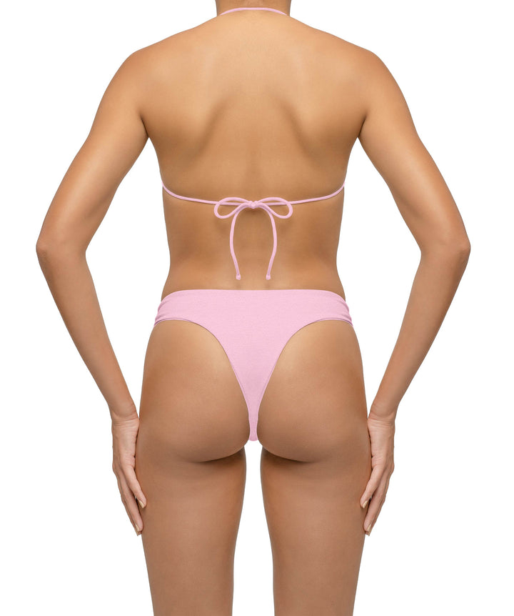 BSWS-T122 Wave Ring Halter Bikini Top