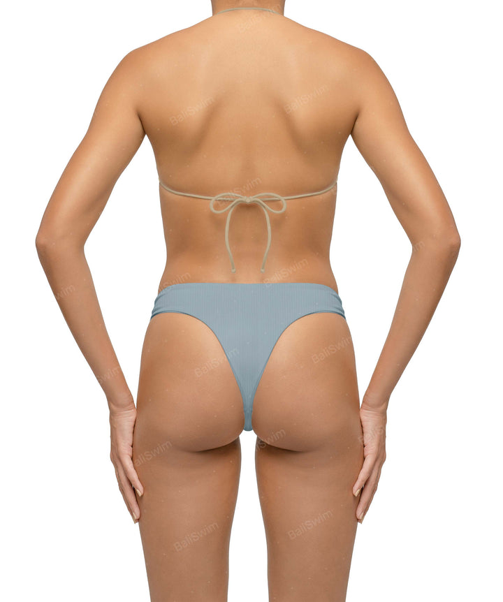BSWS-T122 Wave Ring Halter Bikini Top