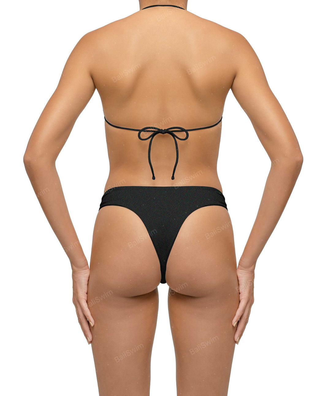 BSWS-T122 Wave Ring Halter Bikini Top