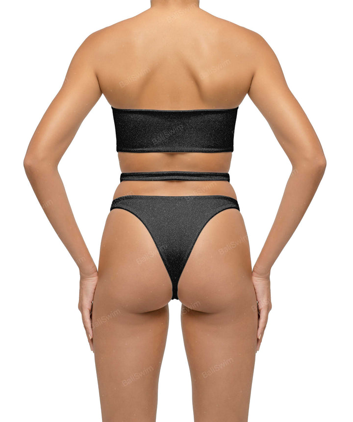 BSWS-B123 High Waisted Cut-out Bikini Bottom