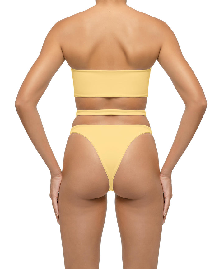 BSWS-B123 High Waisted Cut-out Bikini Bottom