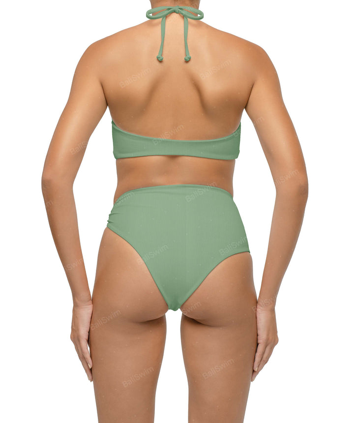 BSWS-B126 Asymetrical Wave Ring Bikini Bottom