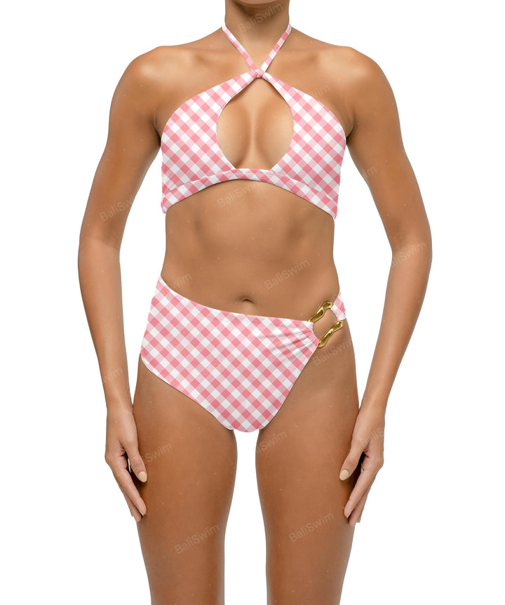 BSWS-T126 Halter Bikini Top