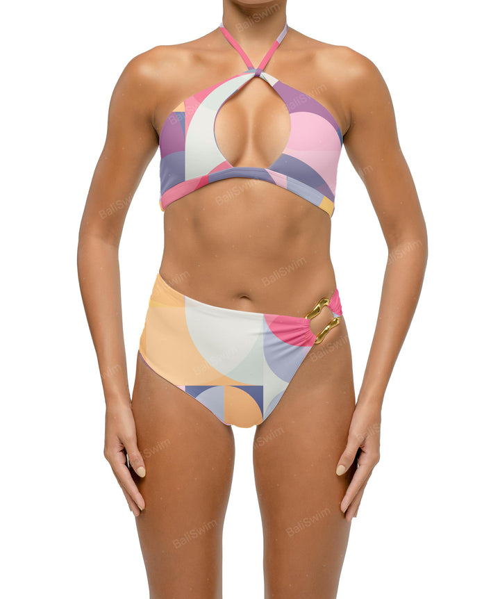 BSWS-T126 Halter Bikini Top