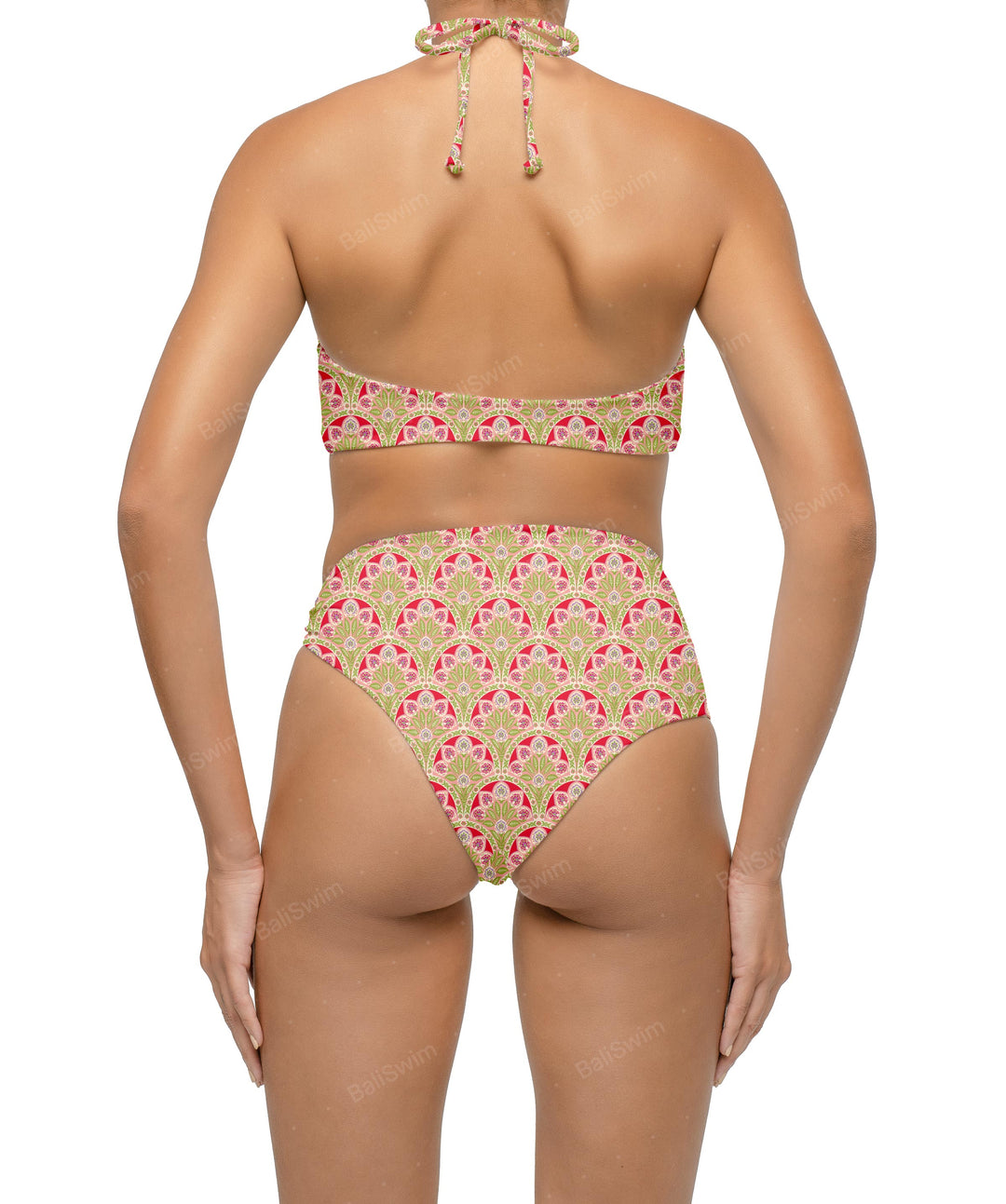 BSWS-B126 Asymetrical Wave Ring Bikini Bottom