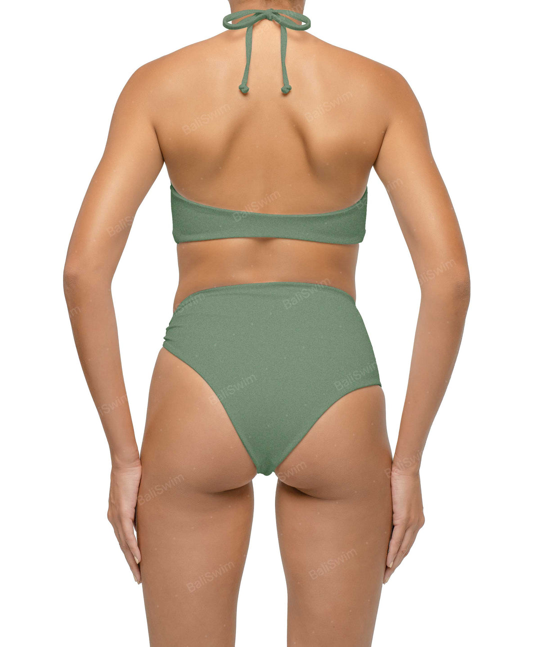 BSWS-B126 Asymetrical Wave Ring Bikini Bottom