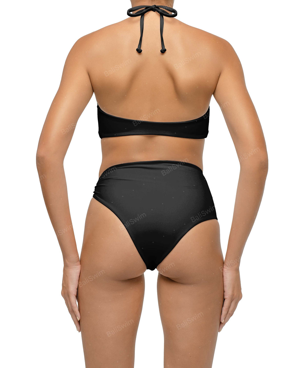 BSWS-B126 Asymetrical Wave Ring Bikini Bottom