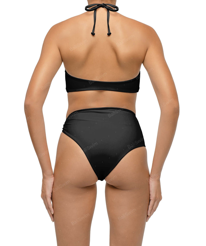 BSWS-B126 Asymetrical Wave Ring Bikini Bottom