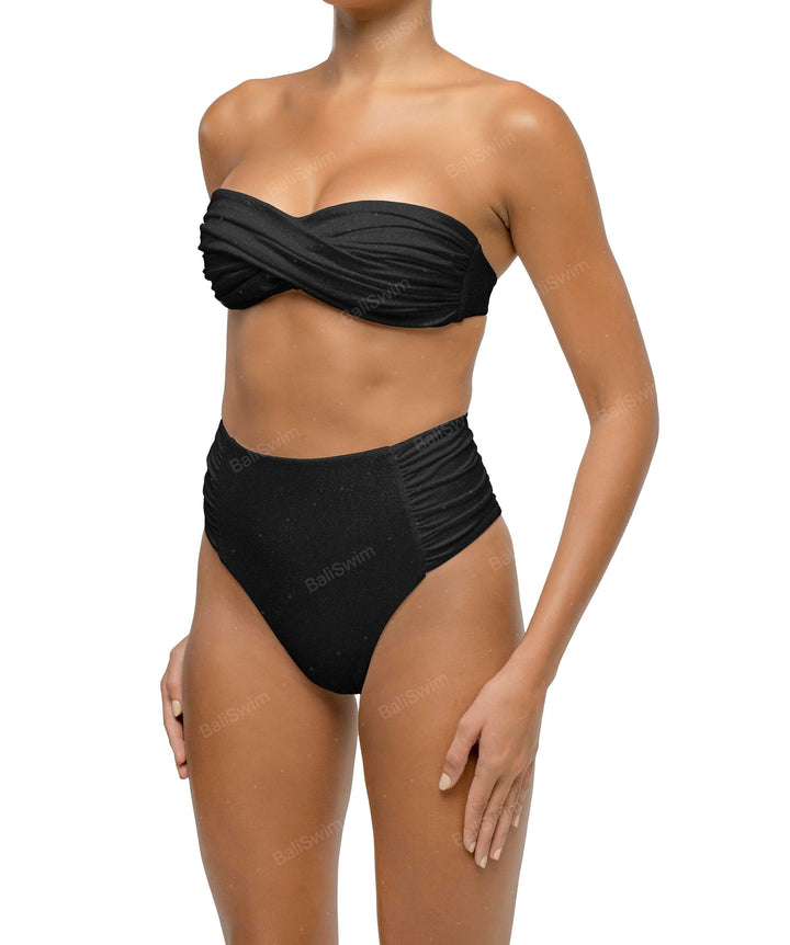 BSWS-T127 Twist Bandeau Bikini Top