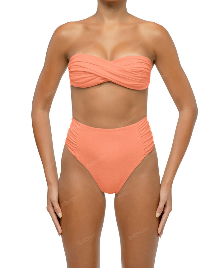 BSWS-T127 Twist Bandeau Bikini Top