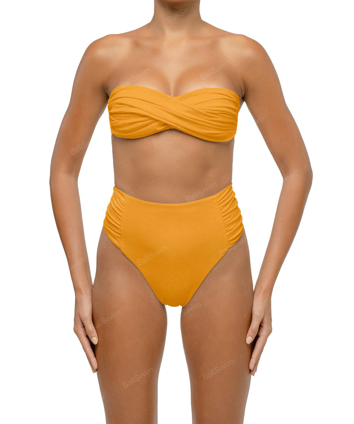 BSWS-T127 Twist Bandeau Bikini Top