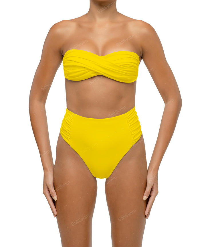 BSWS-T127 Twist Bandeau Bikini Top