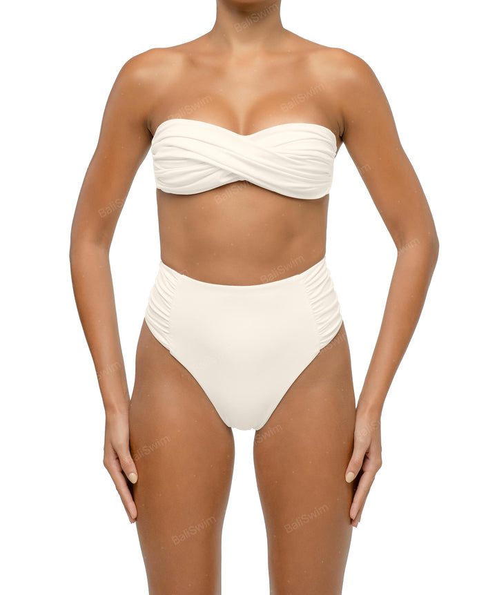 BSWS-T127 Twist Bandeau Bikini Top