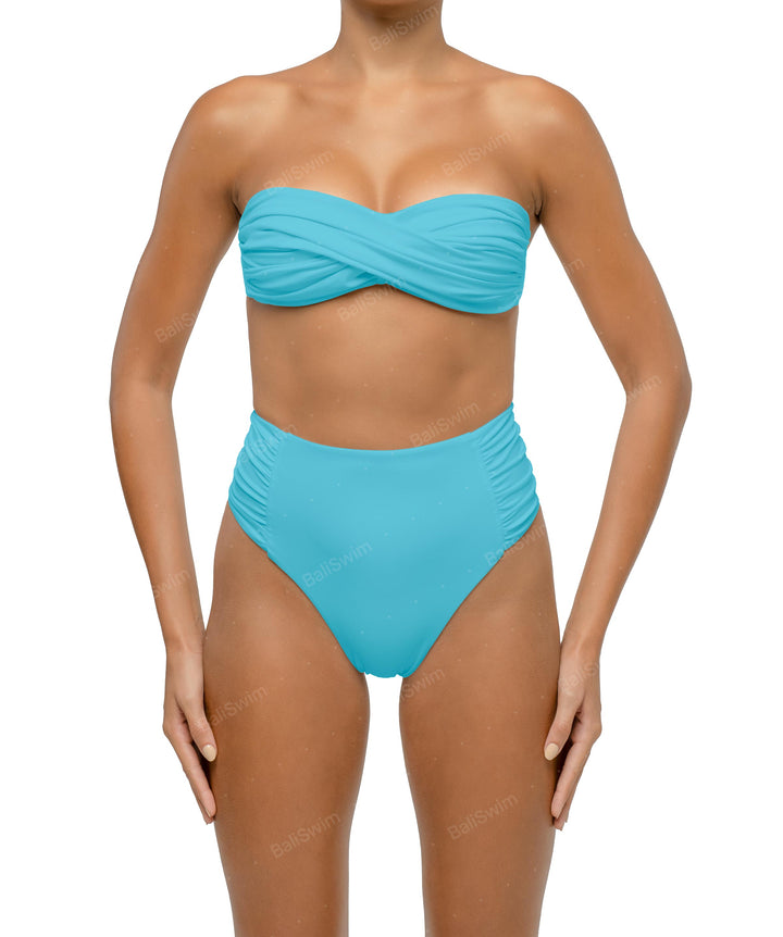 BSWS-T127 Twist Bandeau Bikini Top