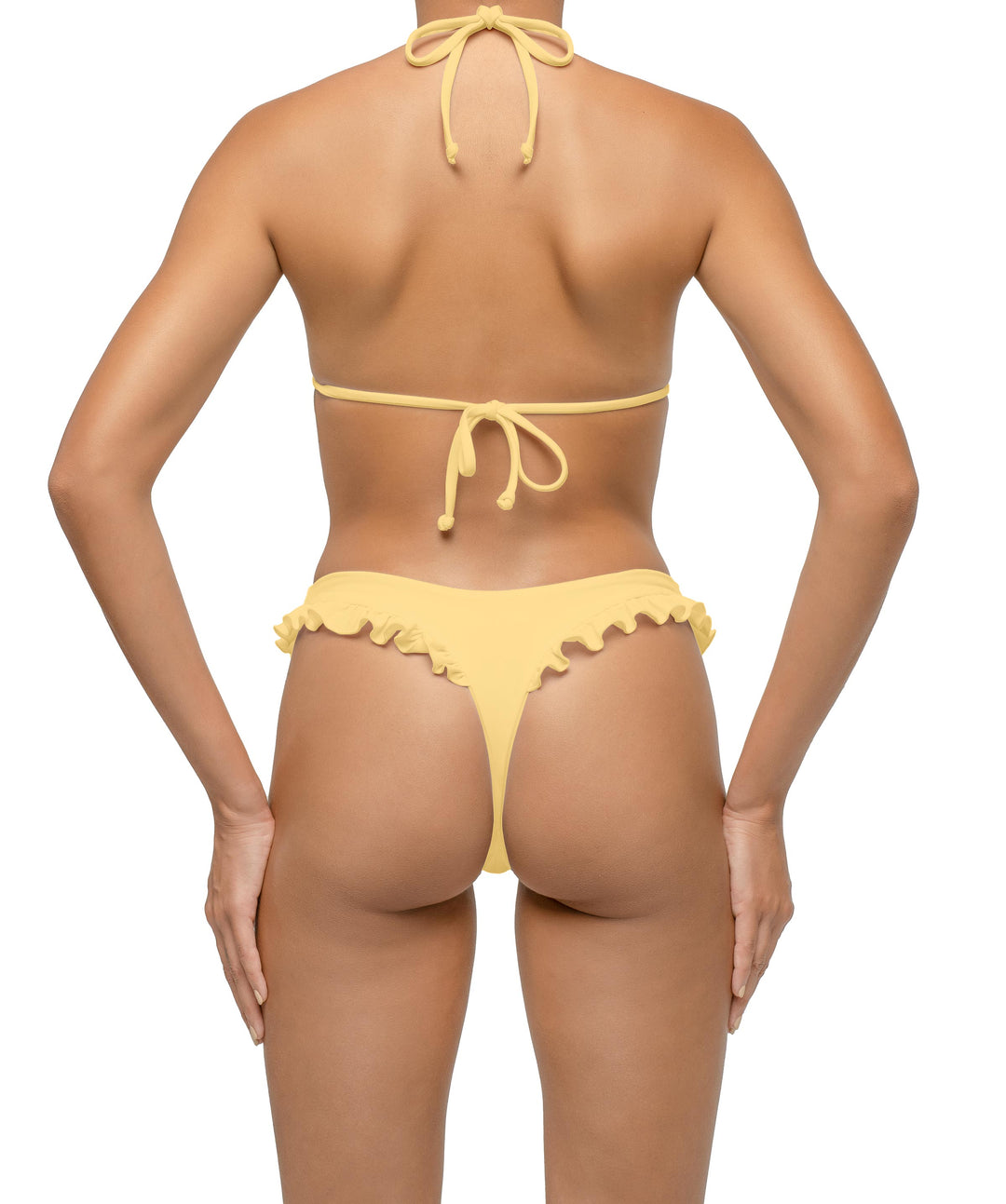 BSWS-T130 Ruffle Cup Triangle Top