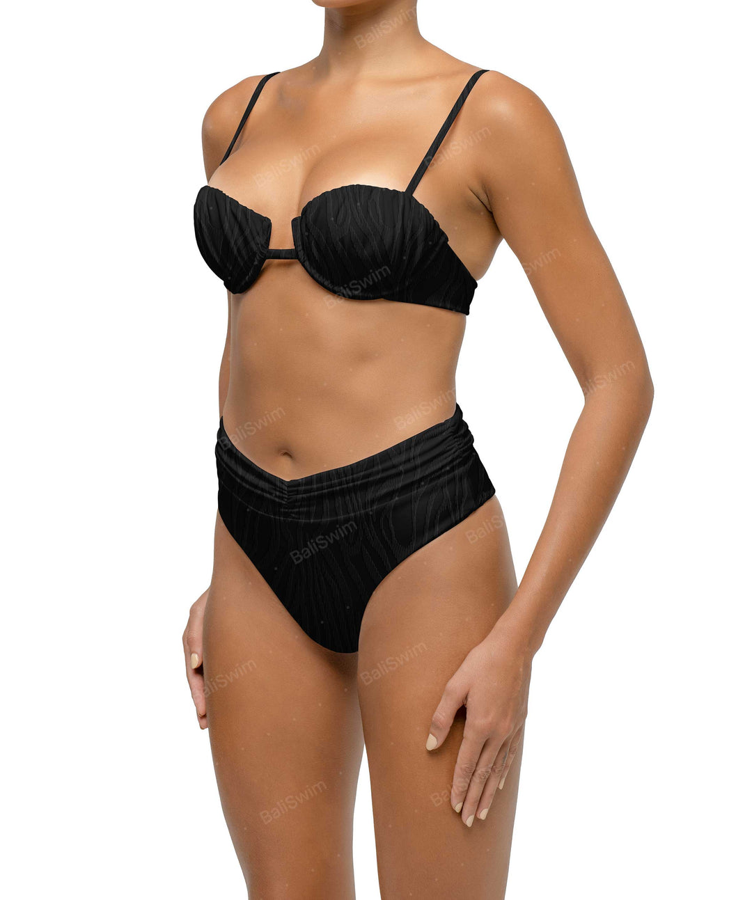 BSWS-B131 Ruched Bikini Bottom