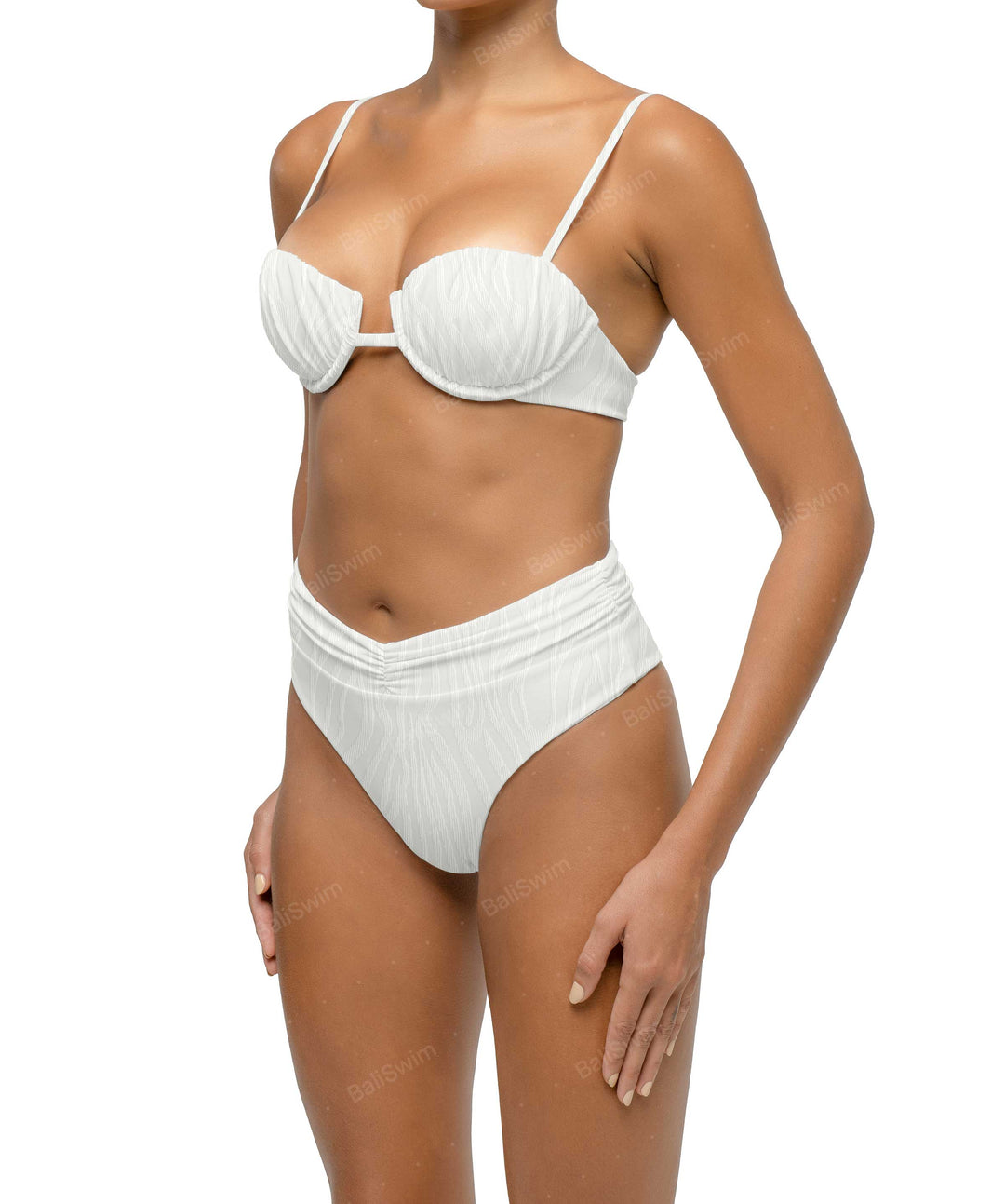 BSWS-B131 Ruched Bikini Bottom