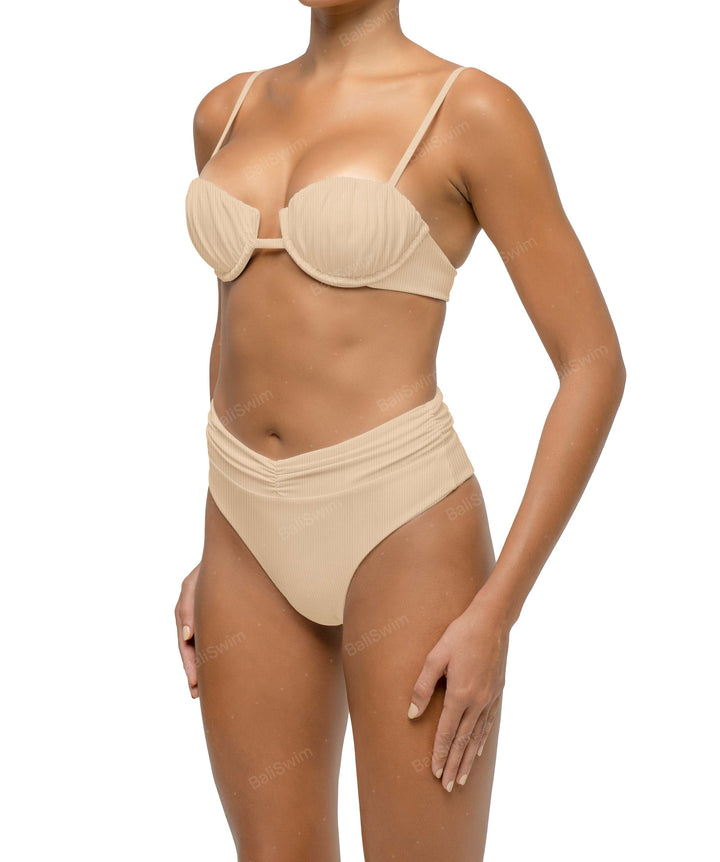 BSWS-B131 Ruched Bikini Bottom