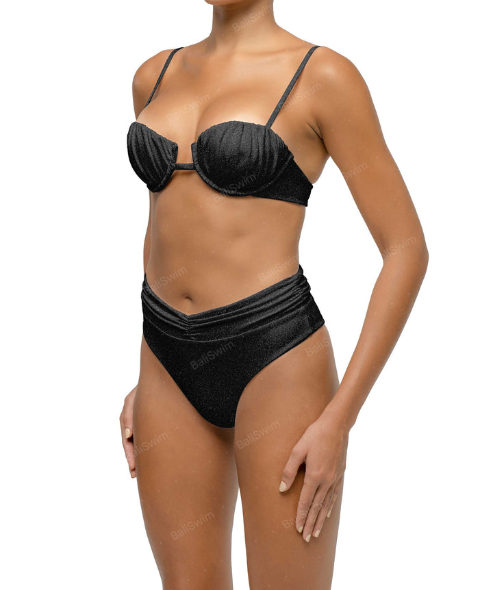 BSWS-B131 Ruched Bikini Bottom