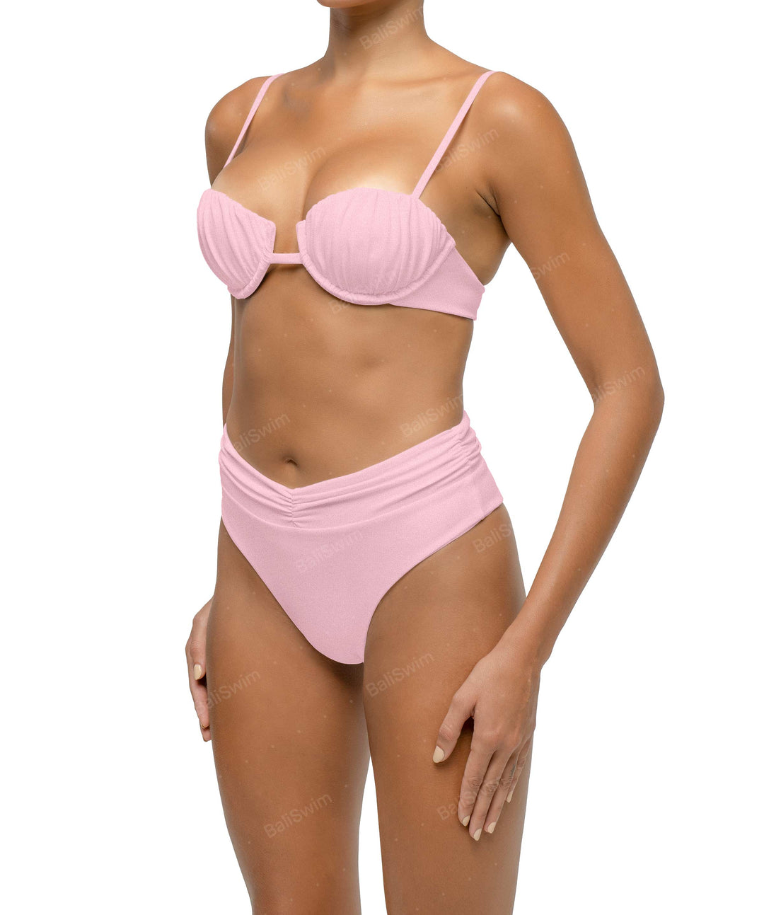 BSWS-B131 Ruched Bikini Bottom
