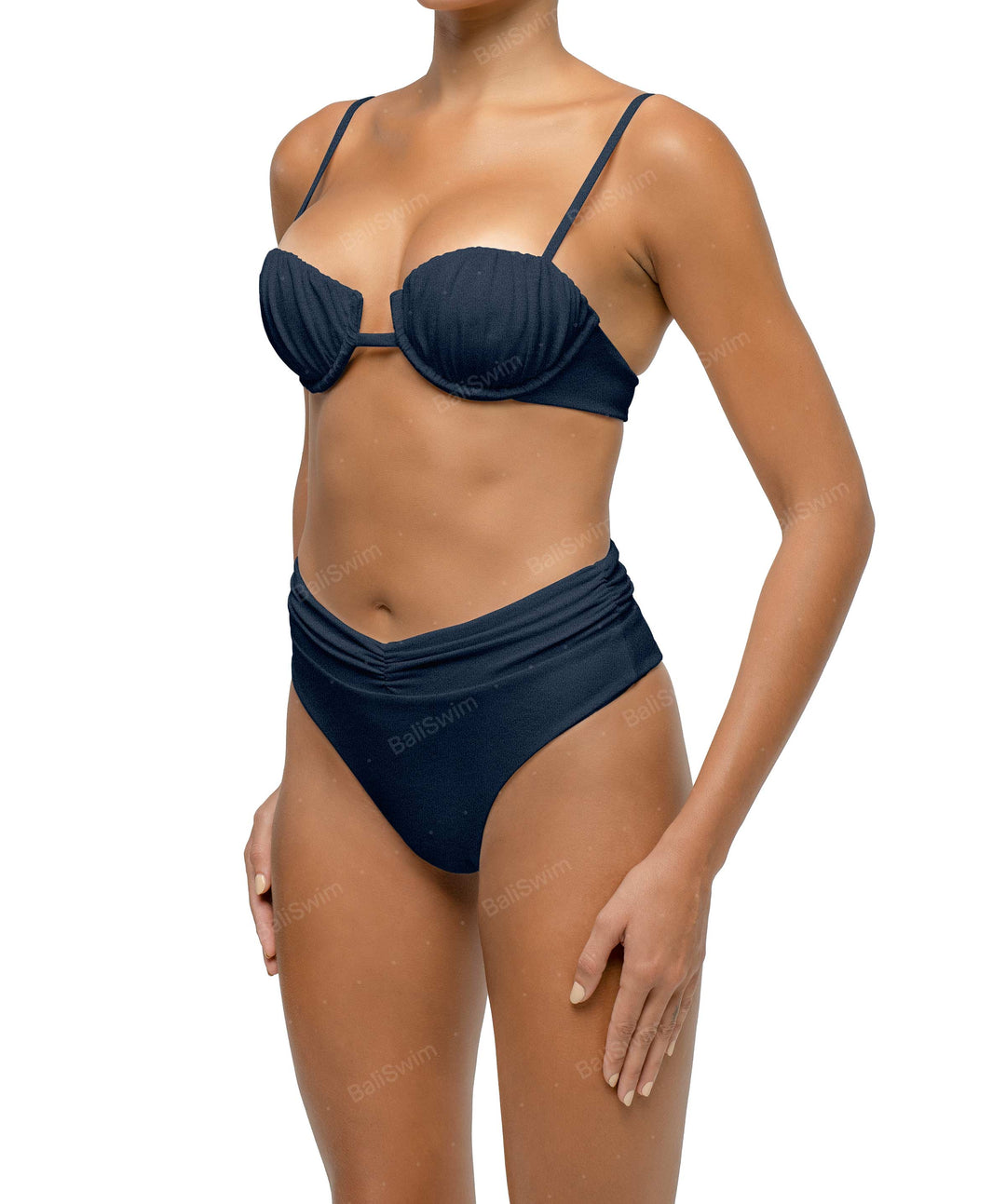 BSWS-B131 Ruched Bikini Bottom