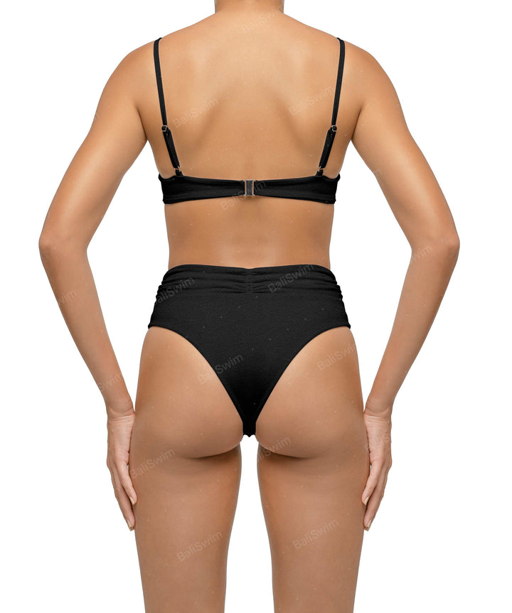 BSWS-B131 Ruched Bikini Bottom