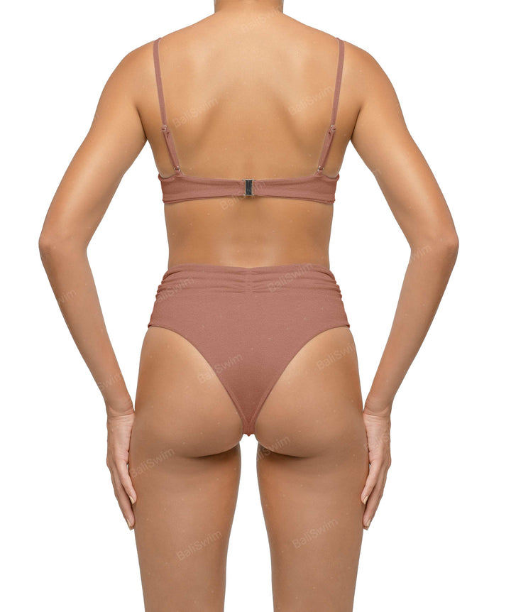 BSWS-B131 Ruched Bikini Bottom