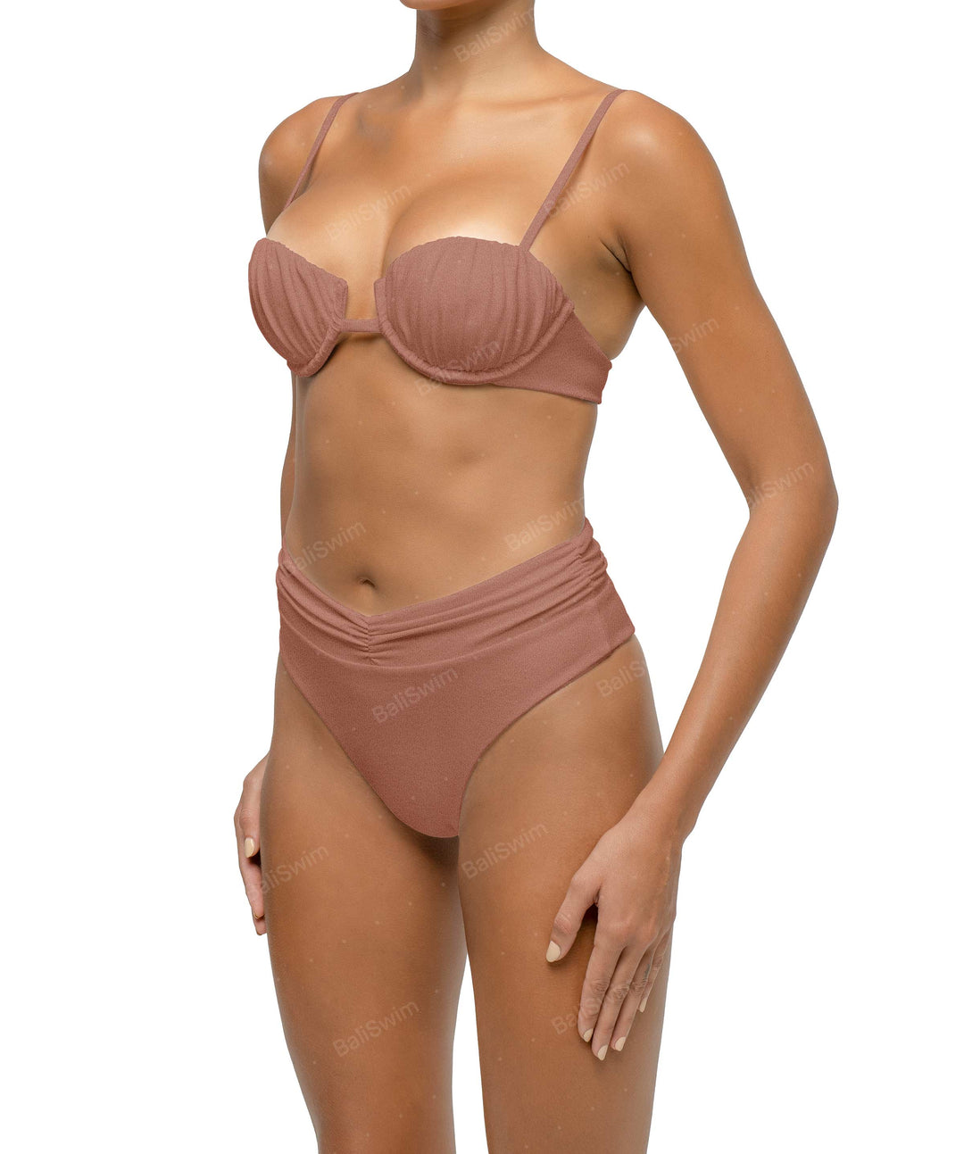 BSWS-B131 Ruched Bikini Bottom