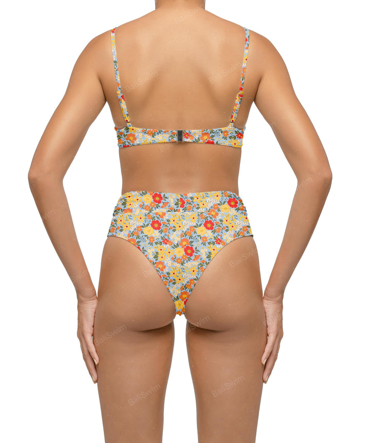 BSWS-B131 Ruched Bikini Bottom